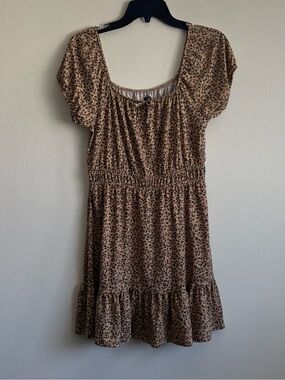 SO Leopard-Print Mini Dress